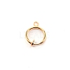 Brass Clip-on Hoop Earring Findings KK-WH0047-02B-1