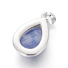 Natural Sodalite Pendants G-L512-C05-3