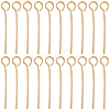 Beebeecraft Brass Eye Pins KK-BBC0012-23C-1