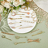 6 Bags 6 Styles Zinc Alloy Hair Bobby Pins PHAR-SP0001-01A-3