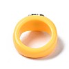 Opaque Acrylic Finger Rings RJEW-Q162-001E-5