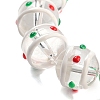 Glass with Enamel Beads Strands GLAA-M047-01C-3