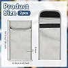 Cloth Security Faraday Bags for Key-Fob Protector ABAG-WH0032-118-2