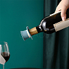 3Pcs 3 Colors Silicone Red Wine Bottle Stoppers SIL-WR0001-03-7