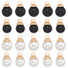 40Pcs 4 Styles Alloy Pendants FIND-SC0009-67-1