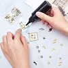 Zinc Alloy Links and Zinc Alloy Cabochons PALLOY-OC0001-37-5