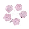 Handmade Gold Foil Lampwork Glass Beads FOIL-K003-03A-1