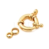 Brass Spring Ring Clasps KK-D407-01G-C-2