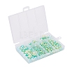 497Pcs 5 Style Rainbow ABS Plastic Imitation Pearl Beads OACR-YW0001-07E-4