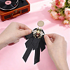 1Pc Alloy & Iron & Polyester & Acrylic Exquisite Lapel Pin for Women JEWB-HY0001-67-3