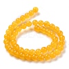 Natural White Jade Beads G-G766-B-12-2