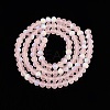 Transparent Glass Beads Strands EGLA-A044-T4mm-MB22-3