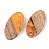 Resin & Walnut Wood Pendants RESI-S389-041A-A01-2