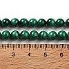 Natural Malachite Beads Strands G-A271-A01-6mm-5