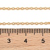 1.7MM Brass Cable Chain Necklaces for Women NJEW-Q351-03G-5