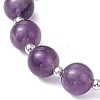 Natural Amethyst Beaded Bracelets BJEW-TA00564-01-4