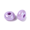 Opaque Acrylic European Beads OACR-E033-19E-2