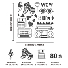 Stainless Steel Cutting Dies Stencils DIY-WH0279-128-2