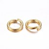 304 Stainless Steel Open Jump Rings X-STAS-O098-02G-16-2
