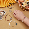 8Pcs 4 Colors 304 Stainless Steel Macrame Pouch Bracelet Making for Stone Holder AJEW-PH0011-84-3