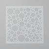 Geometric Plastic Reusable Painting Stencils DIY-E021-02E-1