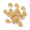Luminous Transparent Acrylic Beads OACR-P037-01B-K-2