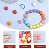 CHGCRAFT 18 Style Food Grade Eco-Friendly Silicone Beads SIL-CA0001-62-5