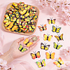 100Pcs PVC Brooches JEWB-UN0001-12C-4