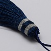 Nylon Tassels Big Pendant Decorations HJEW-L010-12-2