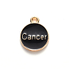 Alloy Enamel Pendants ENAM-S124-01B-08D-3