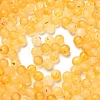 Frosted Transparent Acrylic Beads X1-OACR-F013-12I-1