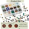 375Pcs 15 Styles Natural & Synthetic Gemstone Beads G-NB0003-87-2