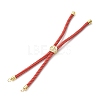 Cotton Cord Bracelet Making KK-F758-03-05-G-2