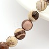 Natural Australian Agate Round Bead Strands G-M272-02-12mm-1