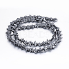 Non-magnetic Synthetic Hematite Beads Strands G-P341-06-8x6x3mm-2