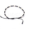 Adjustable Nylon Cord Braided Bead Bracelets BJEW-P256-A01-5