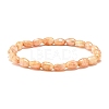Bling Imitation Gemstone Glass Teardrop Beads Stretch Bracelet for Women BJEW-JB07421-9