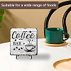 Coffee Bar Wood Display Easels ODIS-WH20016-002-4