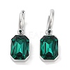 304 Stainless Steel Hoop Earring Hand Polished EJEW-C017-06P-2
