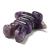 Natural Amethyst Carved Healing Human Shape Figurines DJEW-D012-03A-2