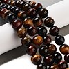 Natural Tiger Eye Beads Strands G-G448-10mm-21AB-5