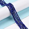 Natural Lapis Lazuli Beads Strands G-C009-B08-2