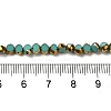 Electroplate Glass Beads Strands X-EGLA-P061-01A-09-4