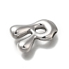 304 Stainless Steel Pendants STAS-S166-02P-18-2