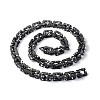 Spray Painted CCB Plastic Cable Chains AJEW-JB01046-02-2