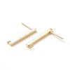 304 Stainless Steel Stud Earring Findings STAS-G224-21G-01-2
