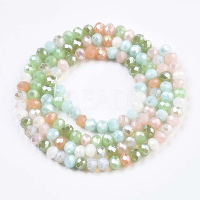 Glass Beads Strands X-GLAA-T006-16G-1