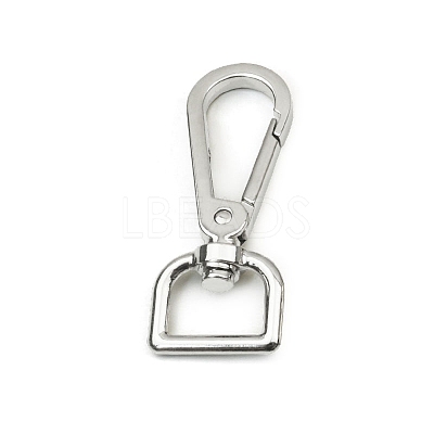 Zinc Alloy Swivel Clasps PURS-PW0005-085P-1