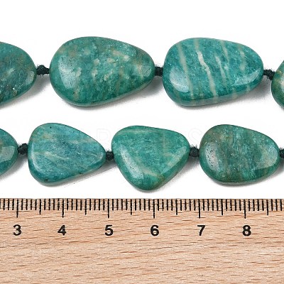Natural Amazonite Beads Strands GG-CBA3D9B-09-1