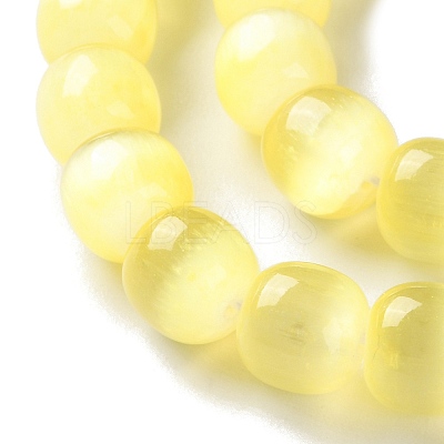 Natural Selenite Beads Strands G-B103-A01-09-1